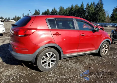 2015 Kia Sportage Lx z USA, uszkodzony, nr VIN KNDPB3AC5F7757639